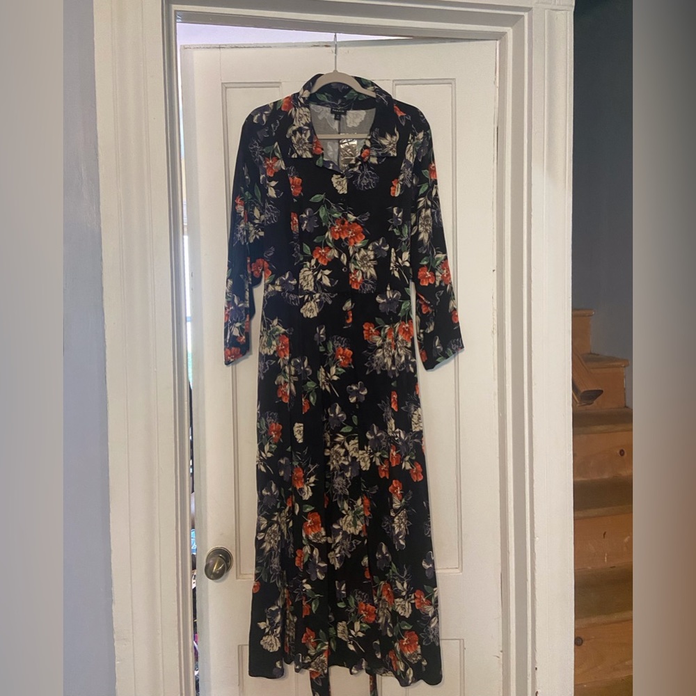 Torrid 4X Buttoned Midi Dress